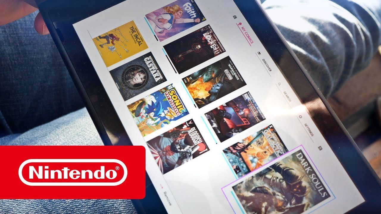 InkyPen app will let you read comics on you Nintendo Switch