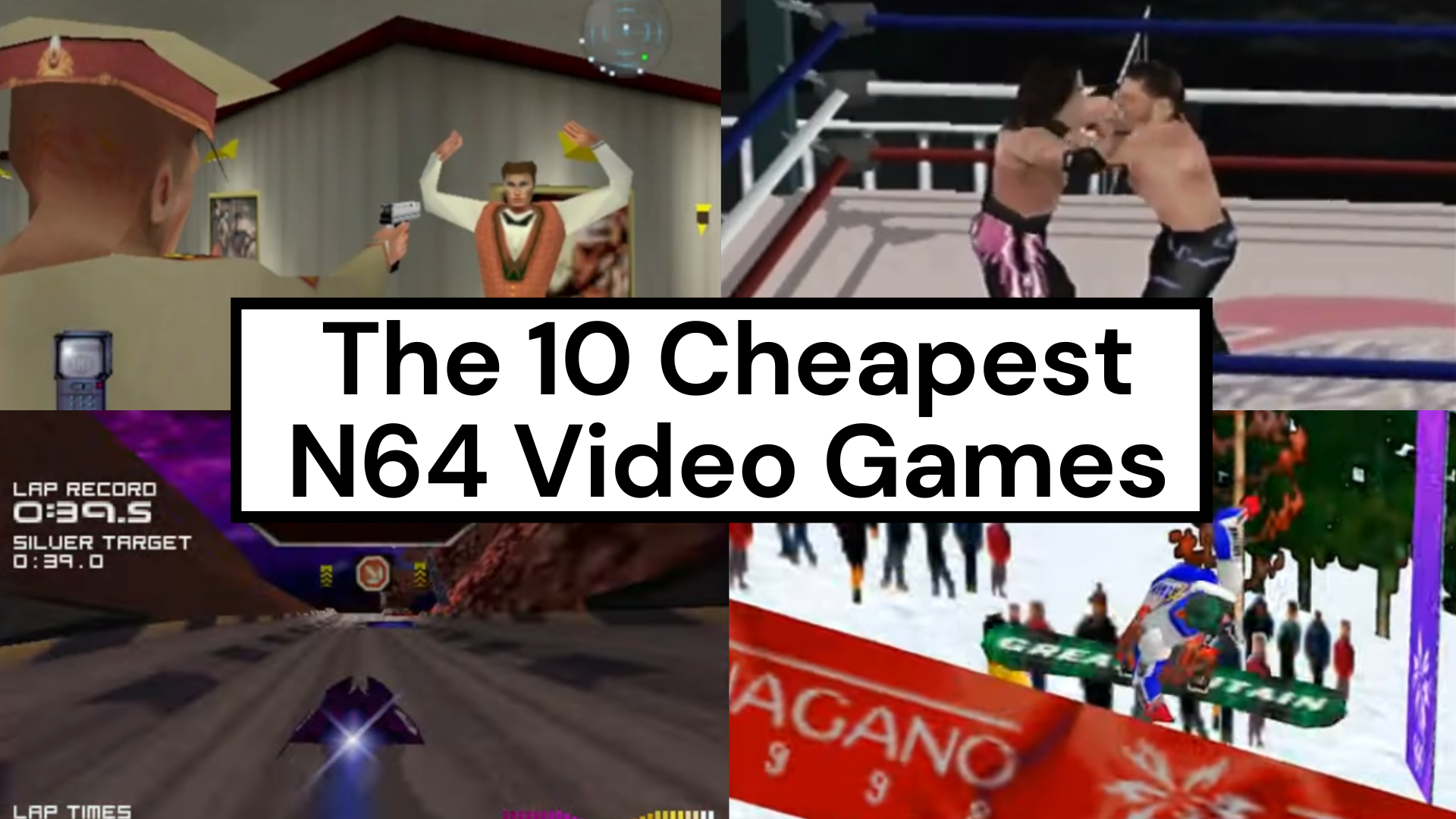 10 Cheapest N64 Games