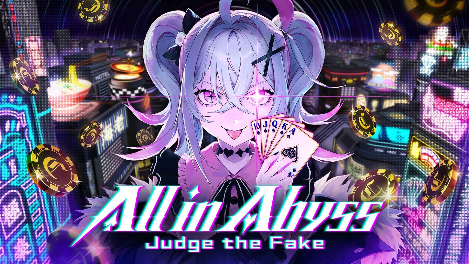 Wager Against Witches in Poker RPG “All In Abyss: Judge The Fake”