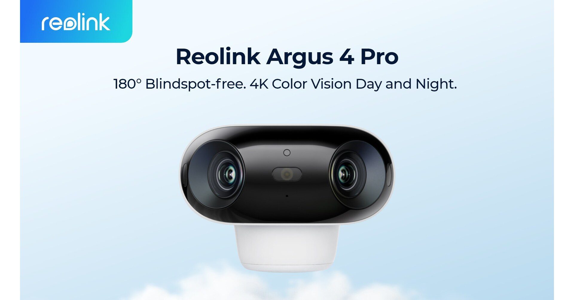 Reolink Announces Argus 4 Pro The World’s 1st Day & Night Color Vision Home Security Camera