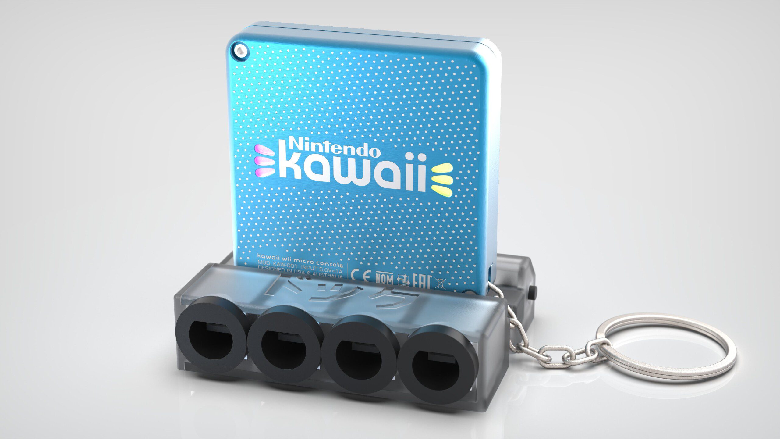 Modders Complete The Kawaii, A Keychain-Sized Nintendo Wii