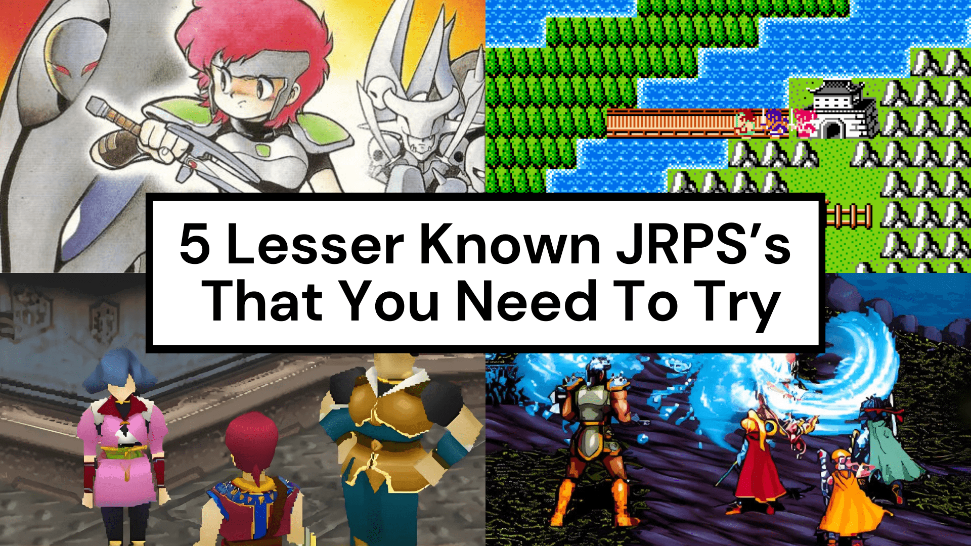 Must Play JRPGs